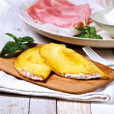 Especialidades - Crêpes de jamón y Mascarpone