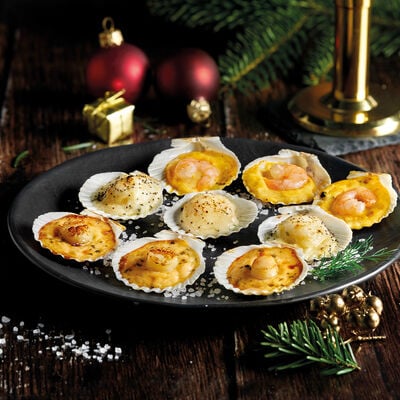 Preparado - Assortit de vieires gratinades