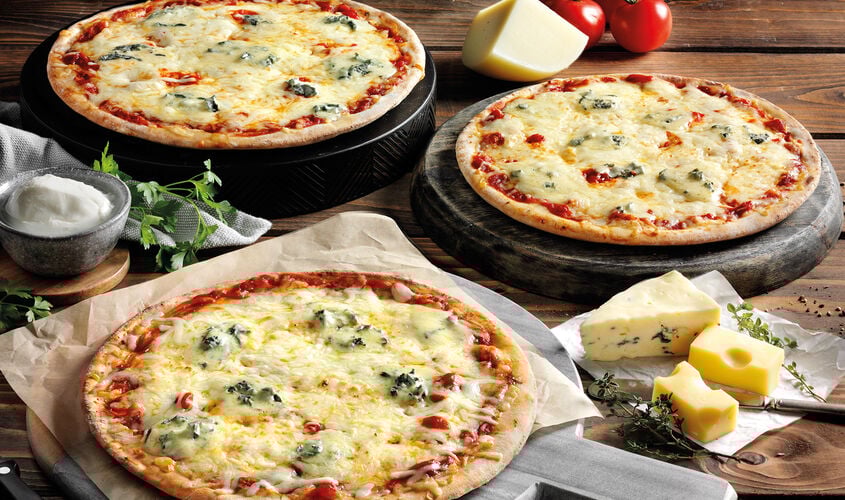 Pizzas - Pizza 4 formatges ( 3 unitats)