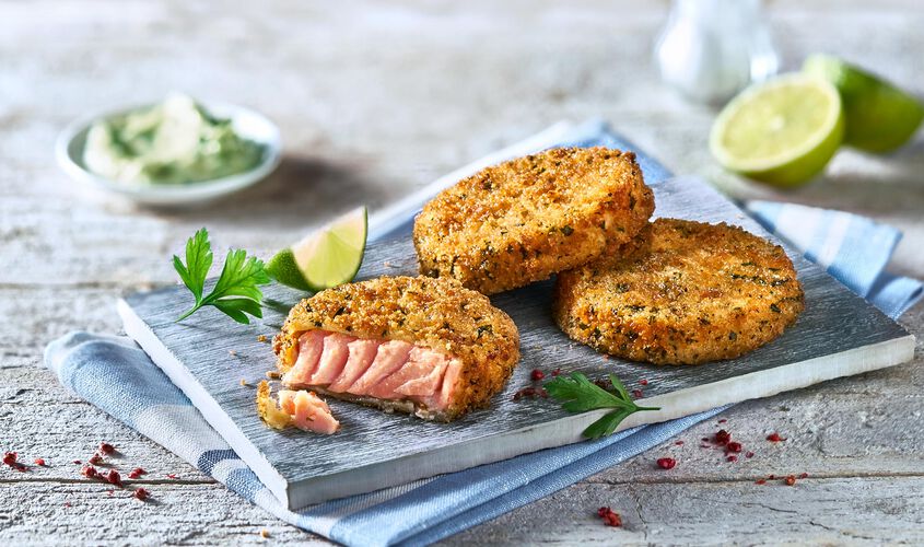Salm&oacute;n - Hamburguesa de salm&oacute;n