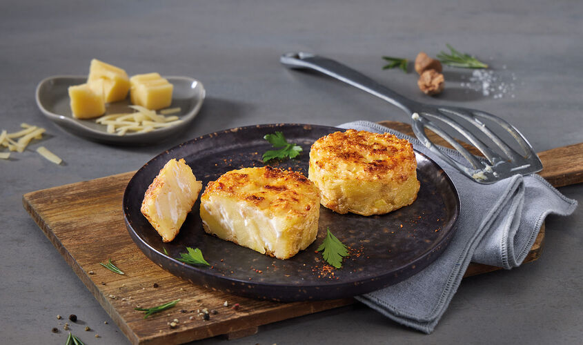 Patatas - Gratinat de patates amb nata