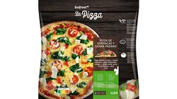 Pizzas - Pizza de espinacas y queso Grana Padano