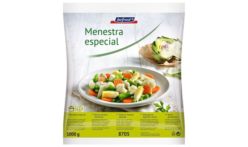 Mezcla de verduras y arroces - Minestra especial