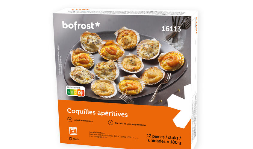 Preparado - Assortit de vieires gratinades