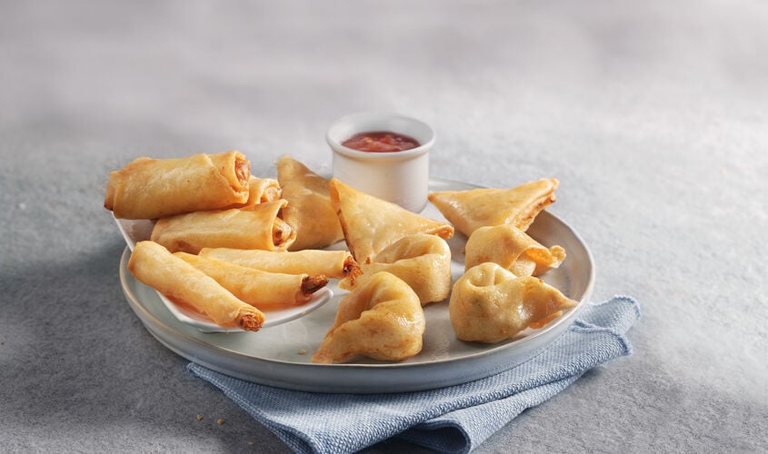 Asia - Assortiment d'aperitius asiàtics