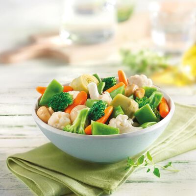 Mezcla de verduras y arroces - Menestra Ribera