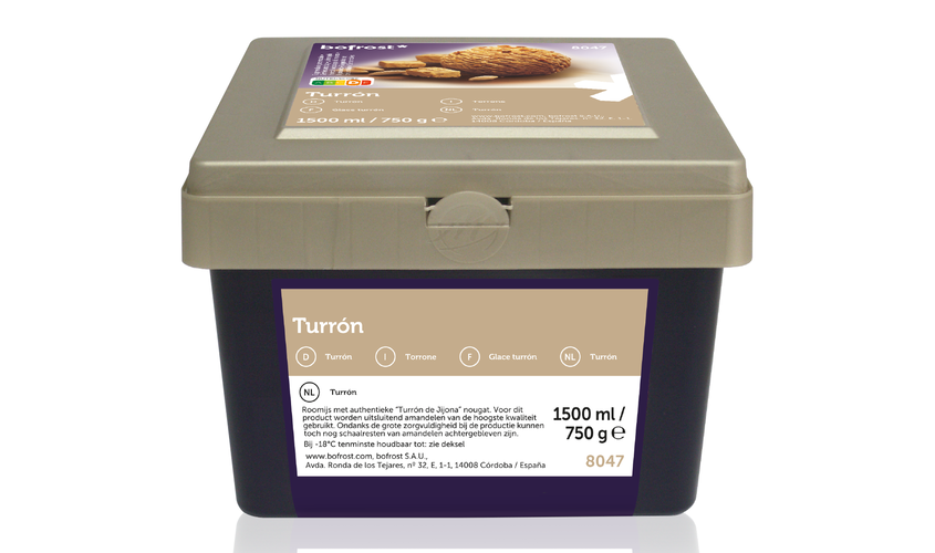 Tarrinas - Turrón de Jijona