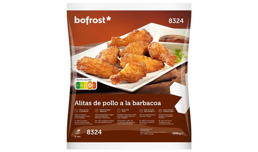  - Alitas de pollo a la barbacoa