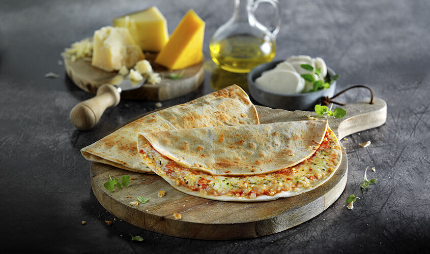 Pizzas - Piadina 4 quesos