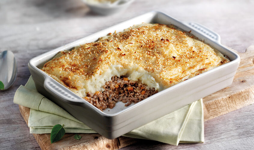 Carne - Gratinat de carn amb patata parmentier