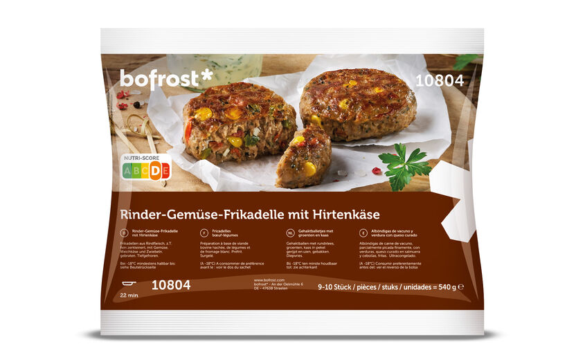  - Hamburgueses de bov&iacute; i verdura amb formatge curat