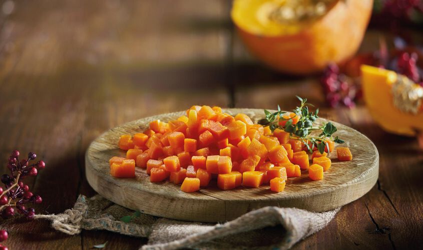 Natural - Calabaza en dados