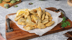 Preparada - Alcachofas en tempura