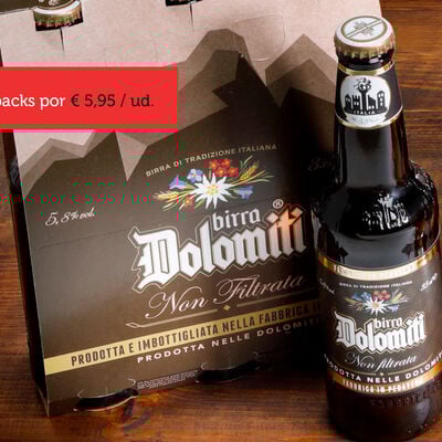 Cerveza - Cervesa Dolomiti - 2 packs (oferta)