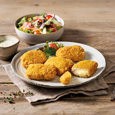  - Mini cordon bleu de pollo y queso