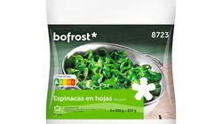 Promoción 4 plus 1 - Espinacas en hoja (bloque) 600 g