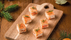 Preparado - Milhojitas de salmón y queso