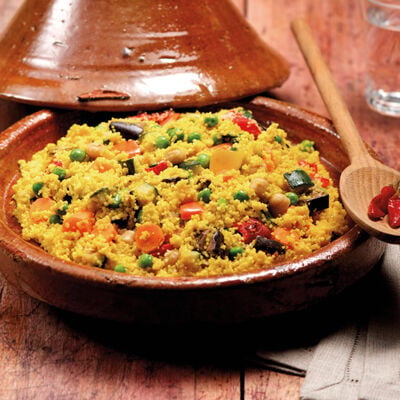 Salteados de verduras - Cous Cous de verdures