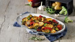 Salteados de verduras - Graellada de verdures