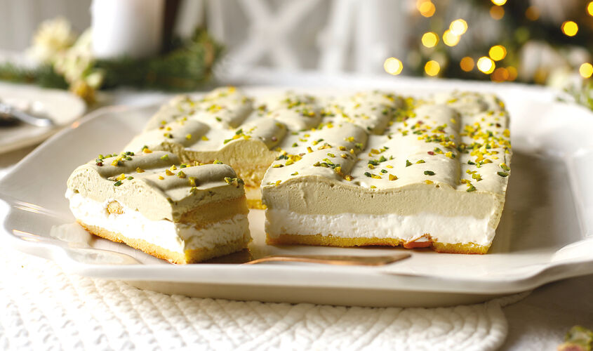 Navidad - Tiramisú de pistacho