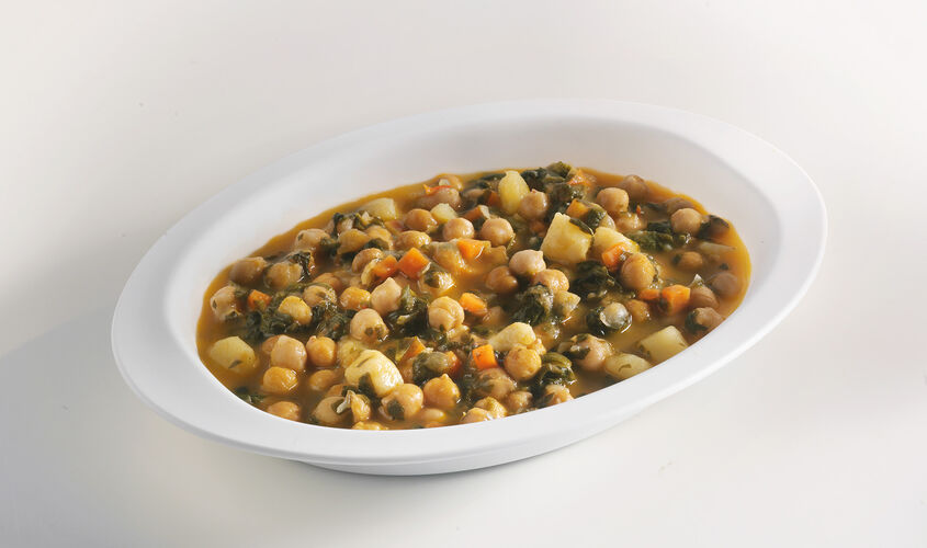 Promoción 5 plus 1 - Garbanzos con espinacas