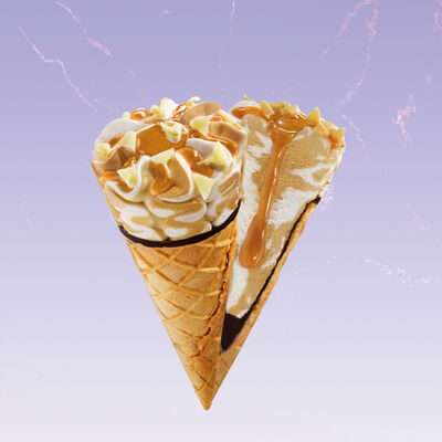 Conos y S&aacute;ndwiches - Conos Caramelo