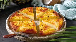 Pasteler&iacute;a - Pastel de coco y pi&ntilde;a