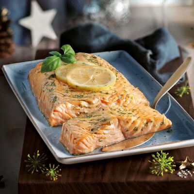 Preparado - Salmón con limón y hierbas