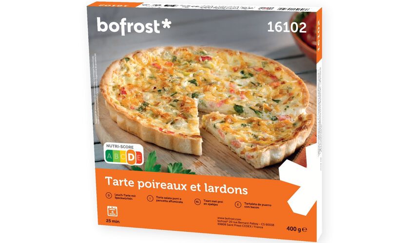 Especialidades - Quiche con puerro y bacon