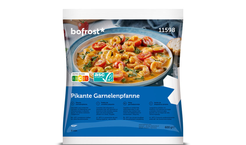 Natural - Langostinos en salsa