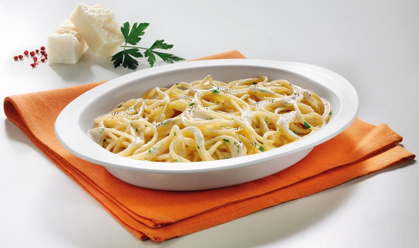 Promoci&oacute;n 5 plus 1 - Espaguetis amb formatge i pebre