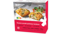 Especialidades - Hojaldre con pollo, puerro y bacon