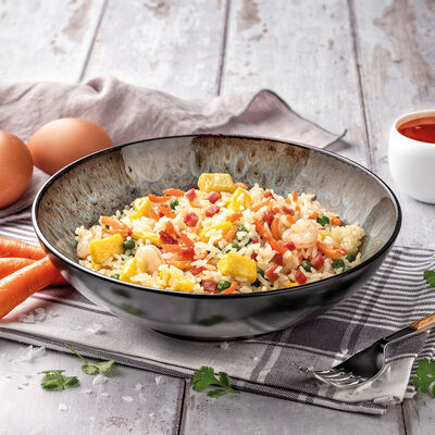 Mezcla de verduras y arroces - Arr&ograve;s sis del&iacute;cies