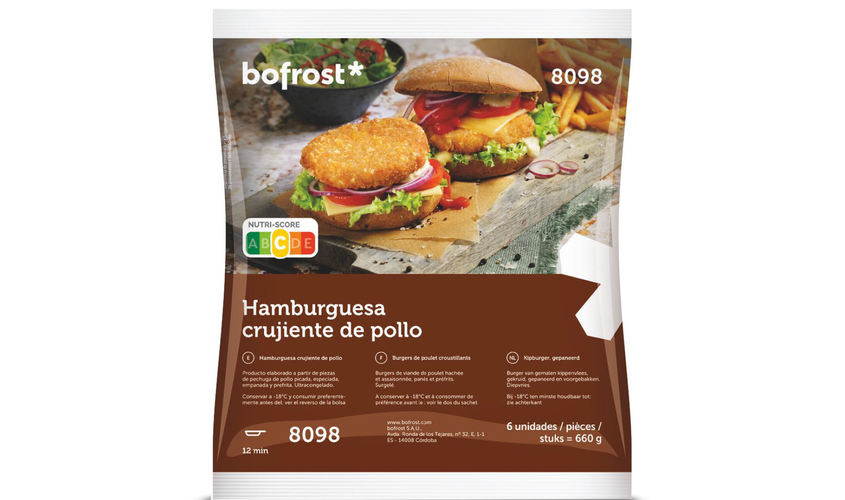  - Hamburguesas crujientes de pollo
