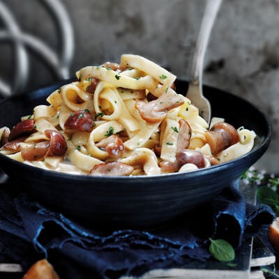 Pasta - Tallarines con boletus