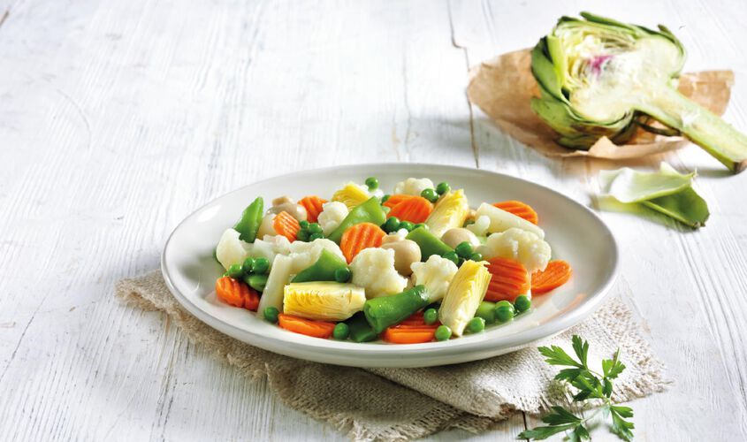 Mezcla de verduras y arroces - Minestra especial