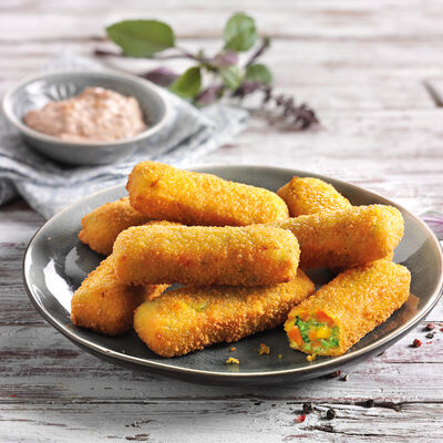 Preparada - Palitos de verduras y queso