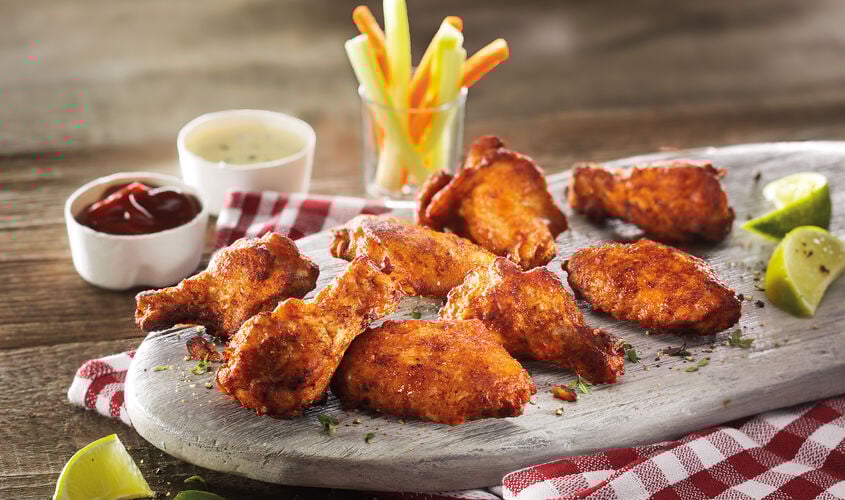  - Alitas de pollo a la barbacoa