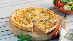 Especialidades - Quiche de porro amb bac&oacute;