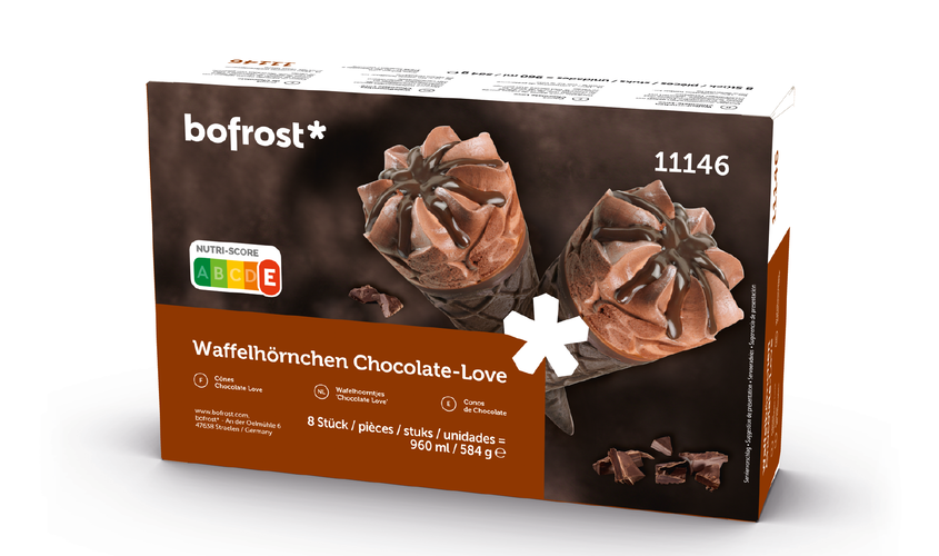 Conos y Sándwiches - Conos de chocolate