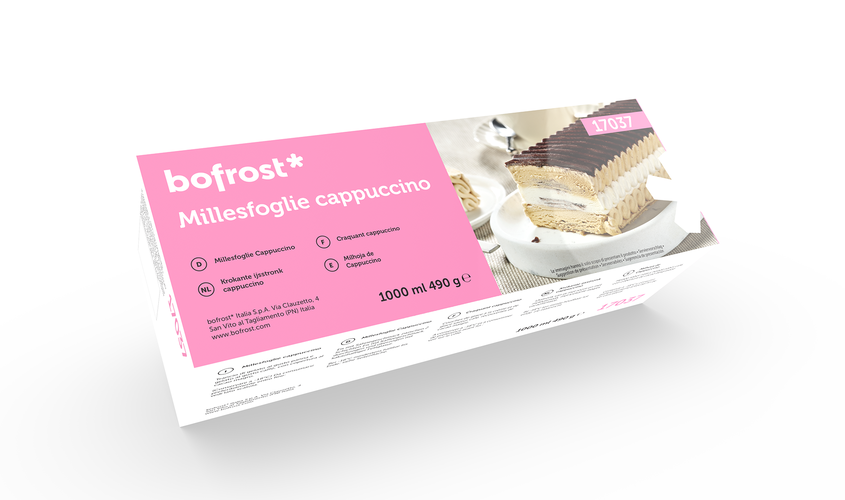 Copas y barras - Milhojas de capuchino