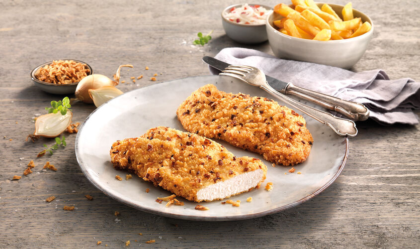  - Escalopes de pollo crispy