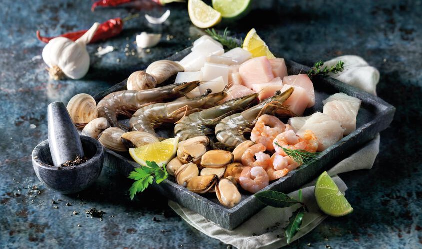 Marisco y Cefal&oacute;podo - Preparado de marisco