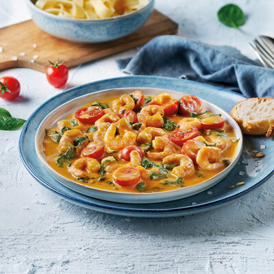 Natural - Llagostins amb salsa