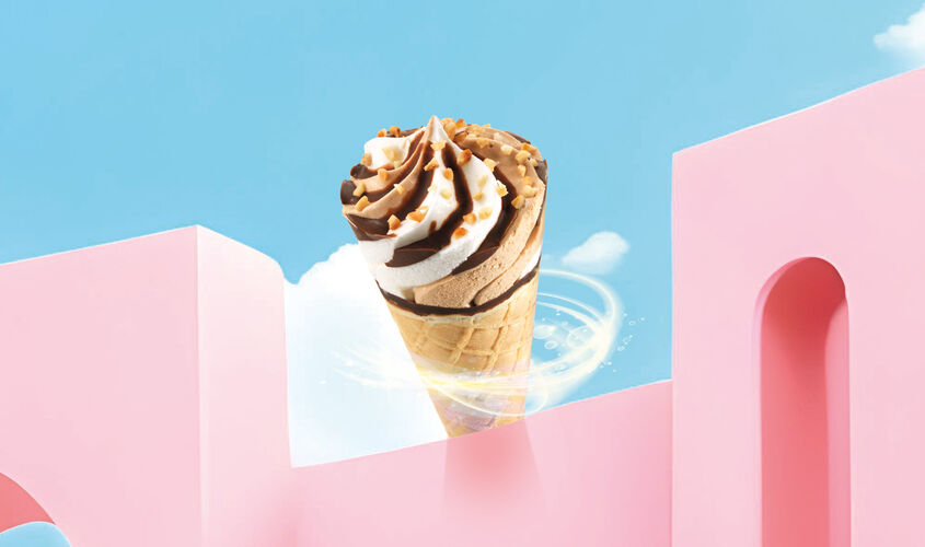 Conos y S&aacute;ndwiches - Cornets Vainilla-Avellana