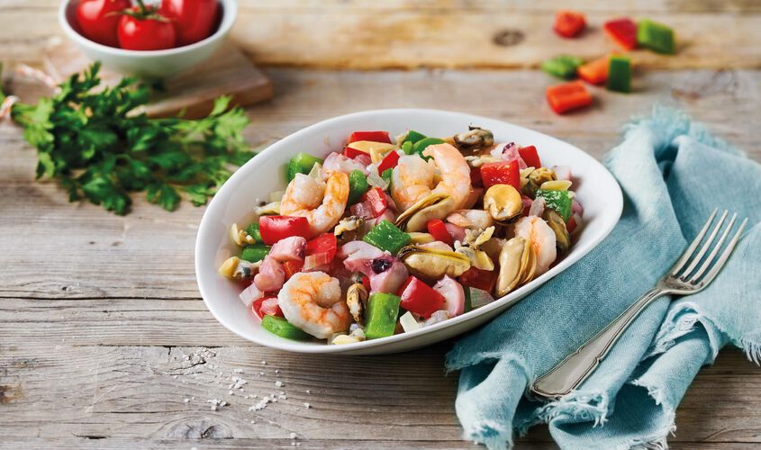 Marisco y Cefal&oacute;podo - Salpic&oacute;n de marisco