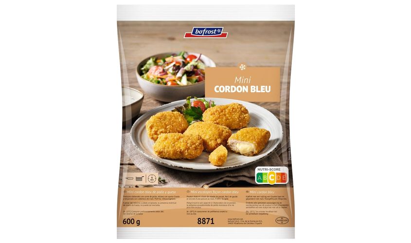  - Mini cordon bleu de pollastre i formatge