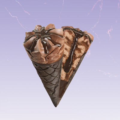 Conos y Sándwiches - Conos de chocolate