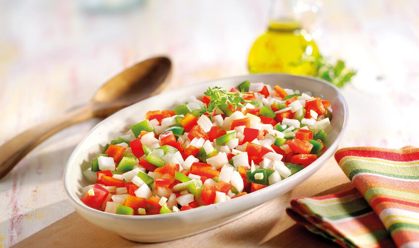 Mezcla de verduras y arroces - Sofrito Mediterr&aacute;neo