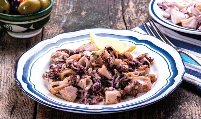Marisco y Cefal&oacute;podo - Calamar troceado&nbsp;